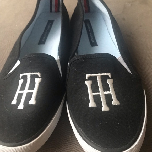 Tommy Hilfiger shoes navy blue white sole size us 9 - Picture 6 of 12